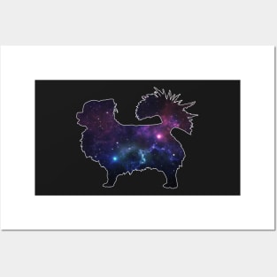 Galaxy Chihuahua Silhouette Posters and Art